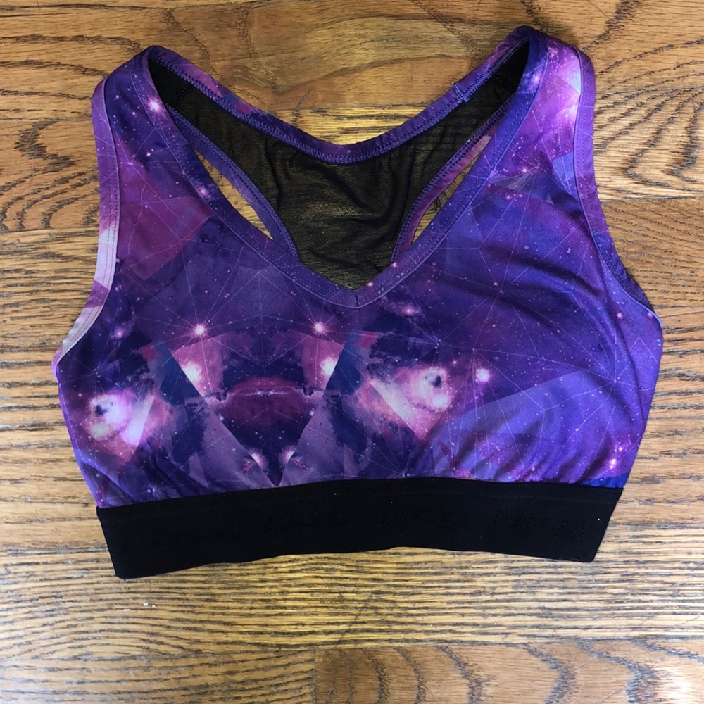 Galaxy Bcg sports bra. The back is mesh!